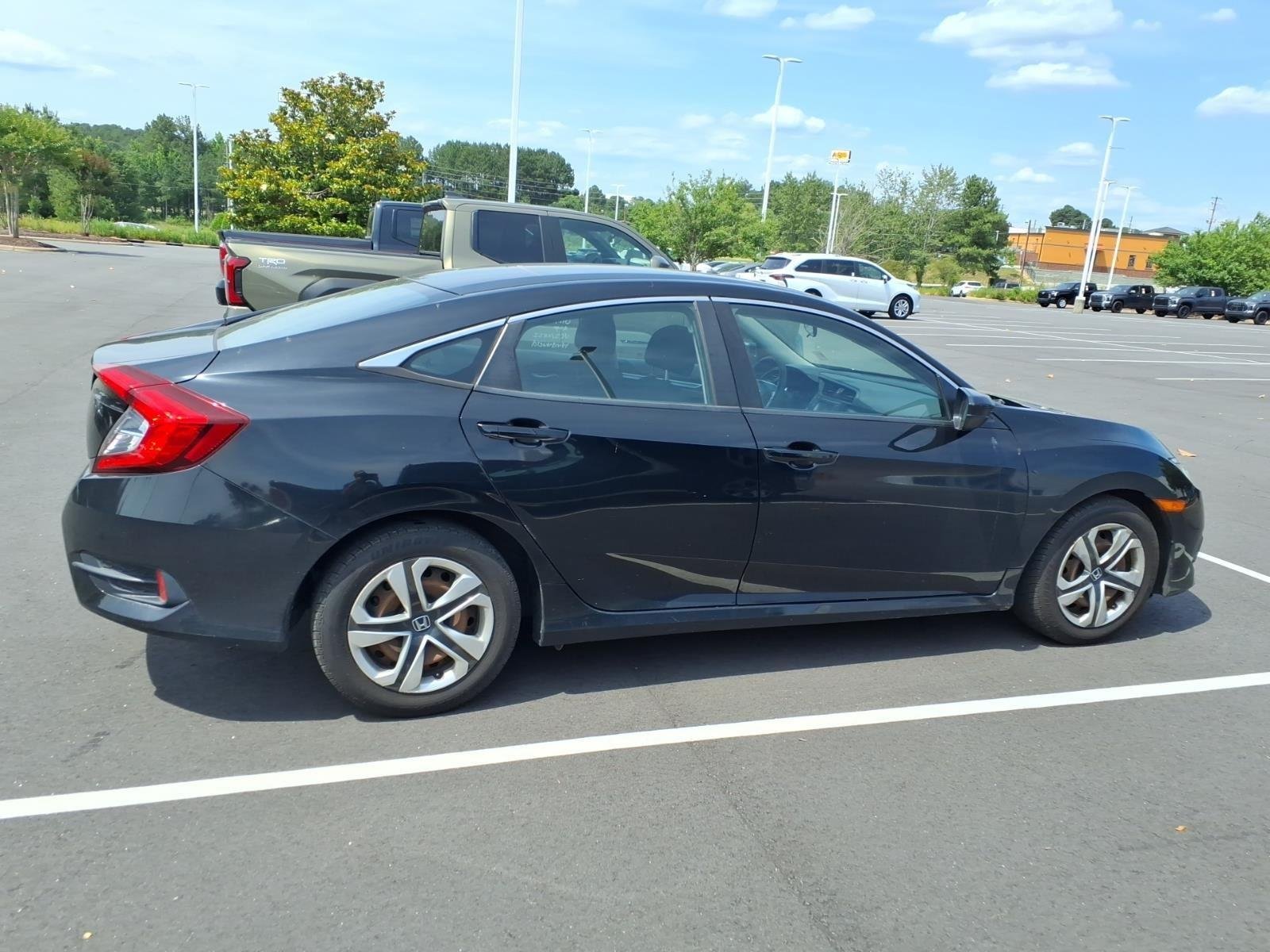 Used 2017 Crystal Black Pearl Honda LX image 2
