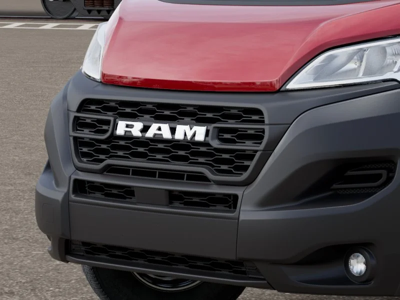 New 2026 Deep Cherry Red Crystal Pearl-Coat Exterior Paint RAM Tradesman image 7