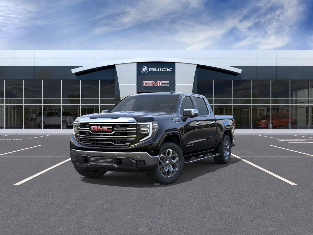 New 2026 Onyx Black GMC SLT image 8