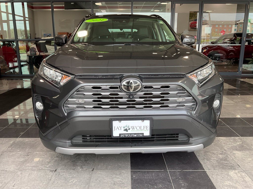 Certified 2021 Toyota RAV4 Limited with VIN JTMN1RFV8MD071598 for sale in Kansas City