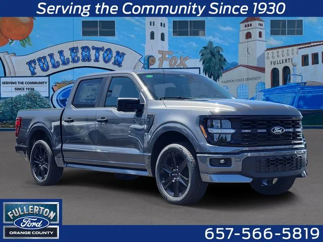 New 2026 Carbonized Gray Metallic Ford STX image 1