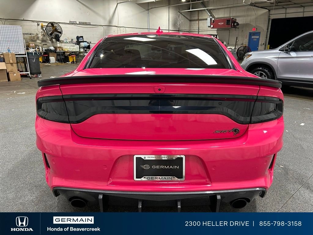 Used 2022 Pink Wrap w/ Blue accent (Octane Red Pearlcoat) Dodge SRT Hellcat Redeye Widebody image 7