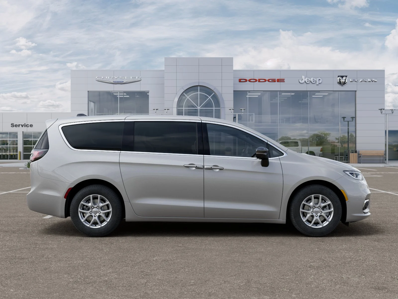 New 2026 Silver Mist Clear-Coat Exterior Paint Chrysler Select image 48