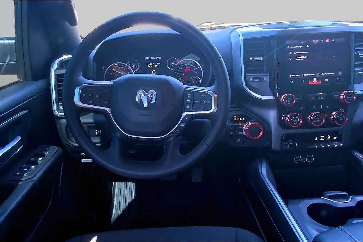 Used 2025 Diamond Black Crystal Pearlcoat Ram Big Horn image 6