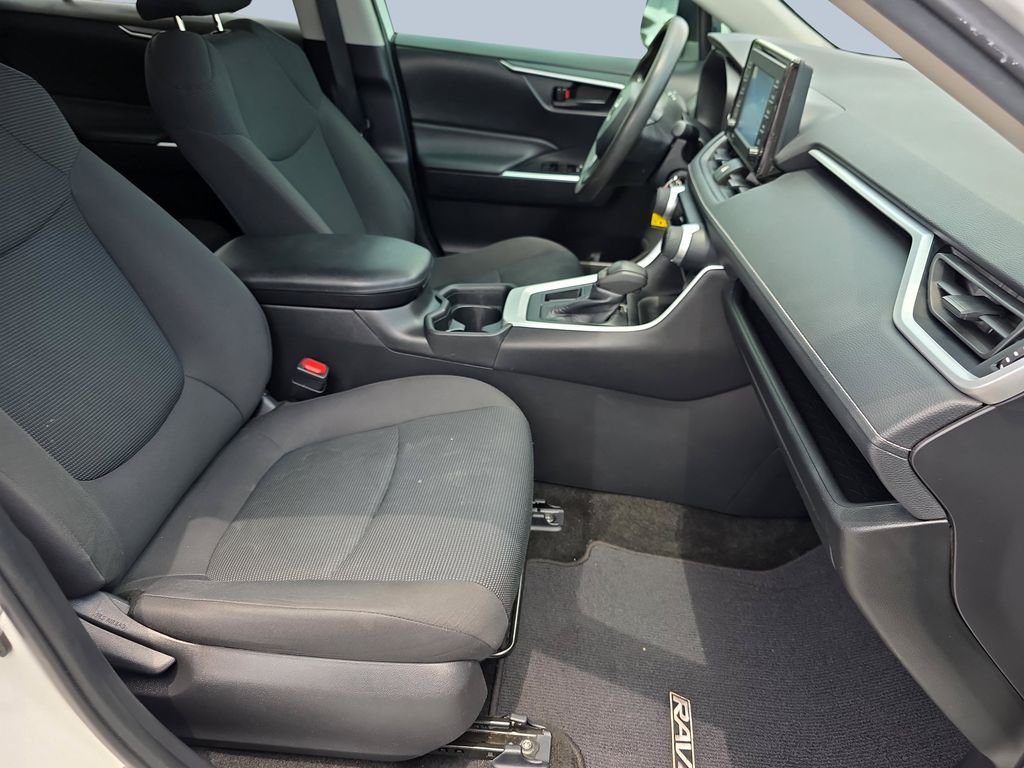 Used 2021 Super White Toyota LE image 24