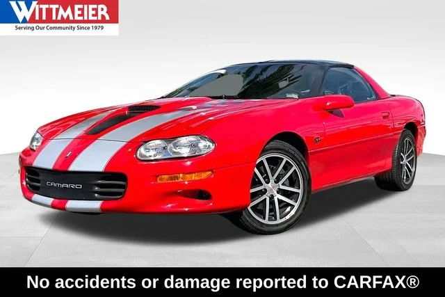 Used 2002 Bright Rally Red Chevrolet Z28 image 1