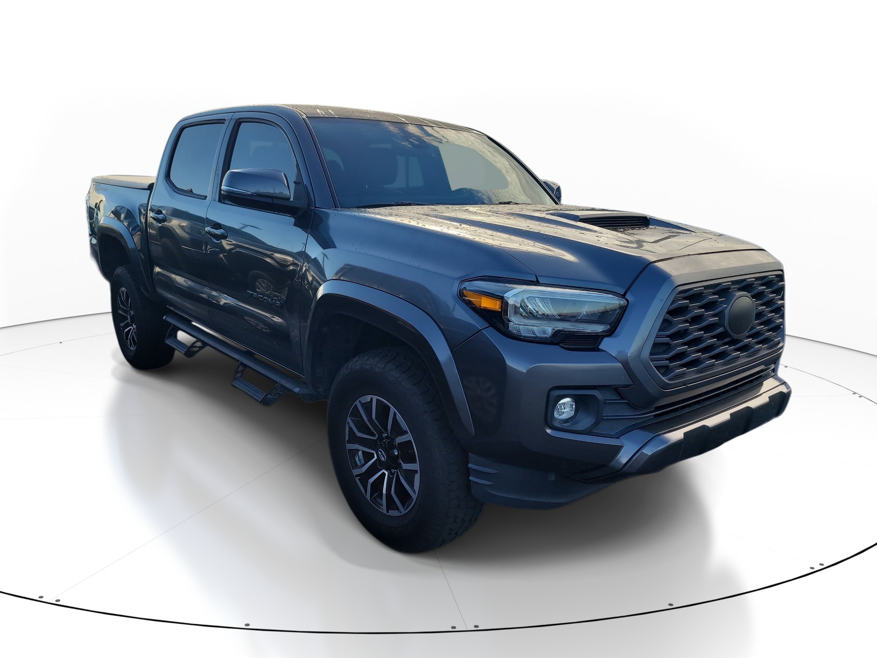 Used 2021 Magnetic Gray Metallic Toyota TRD Sport image 1