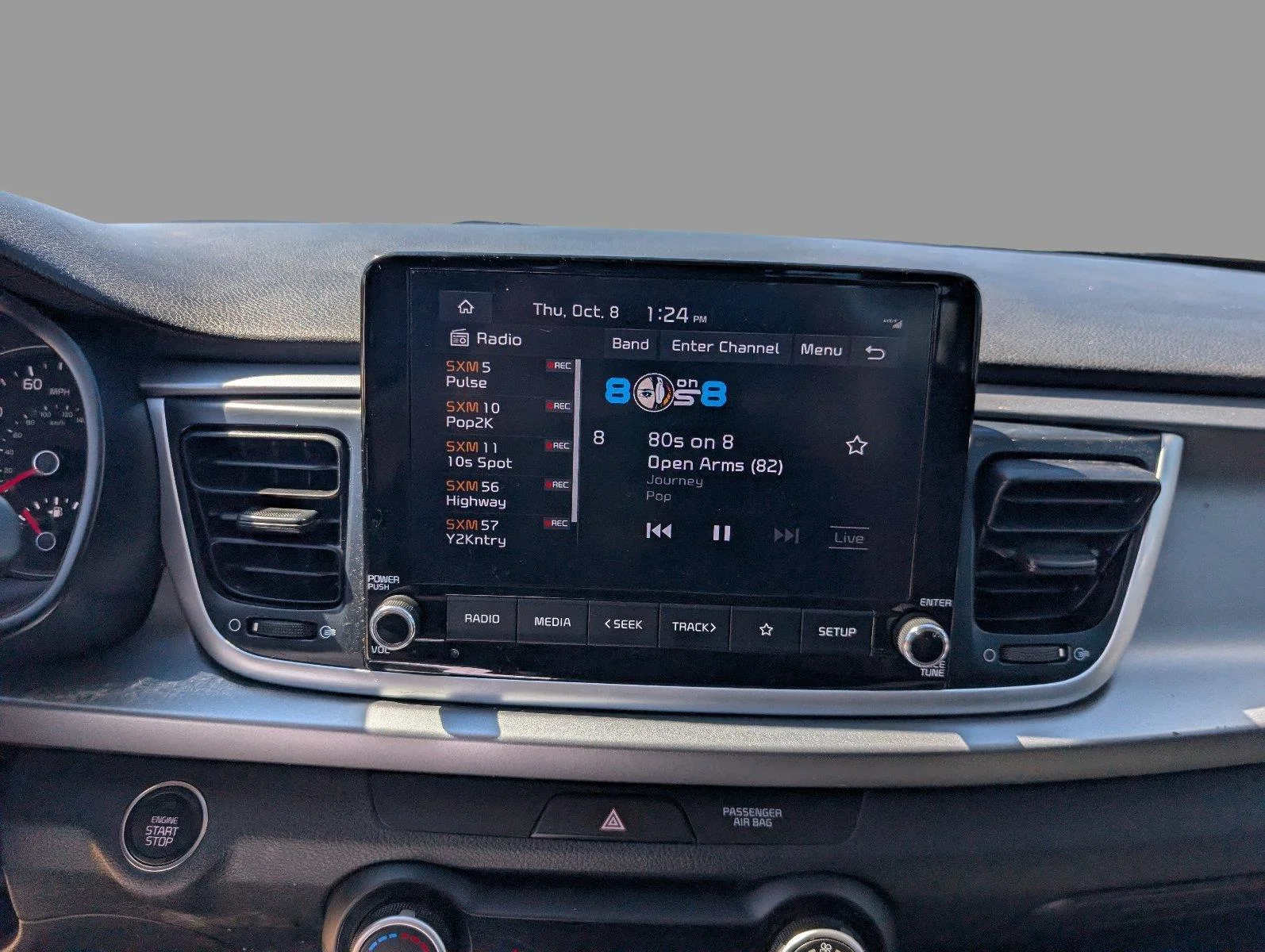 Used 2023 Aurora Black Kia S image 24