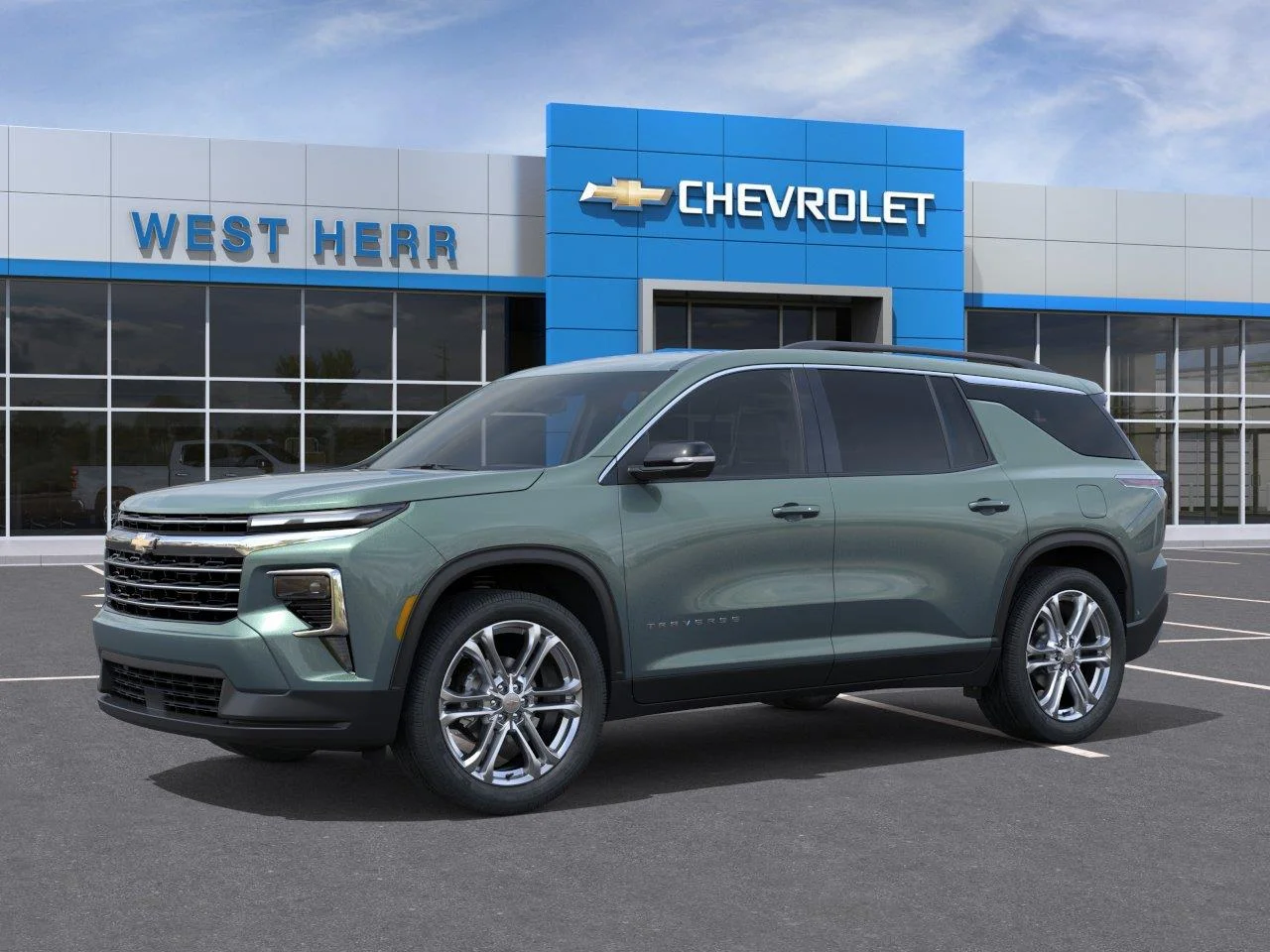 New 2027 Trillium Green Metallic Chevrolet LT image 2