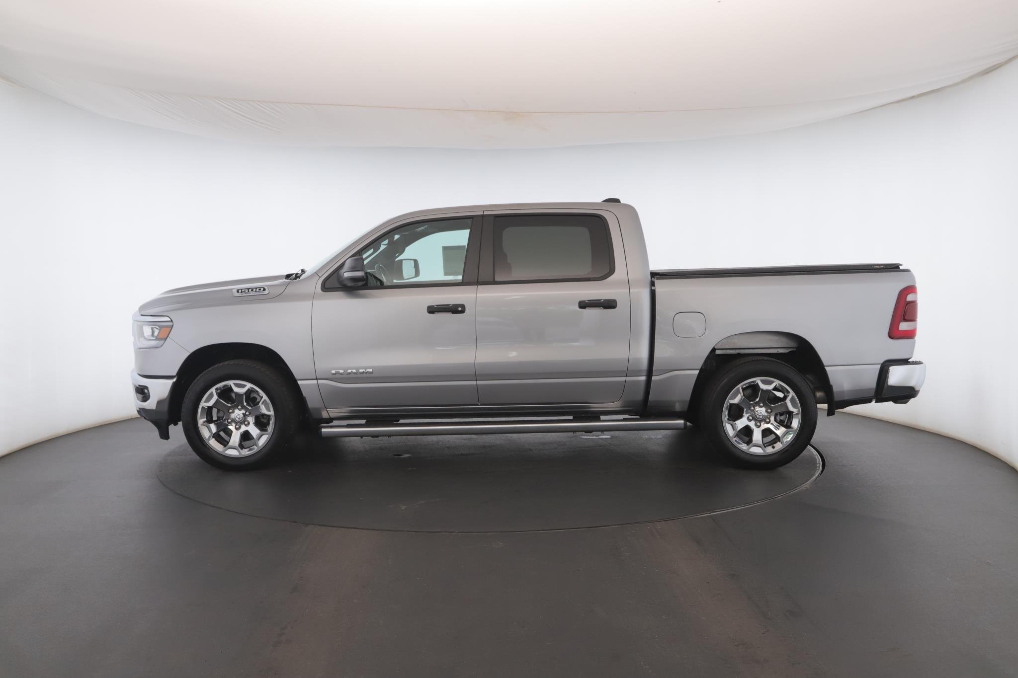 Used 2023 Billet Silver Metallic Clearcoat Ram Big Horn 4x4 Crew Cab 5