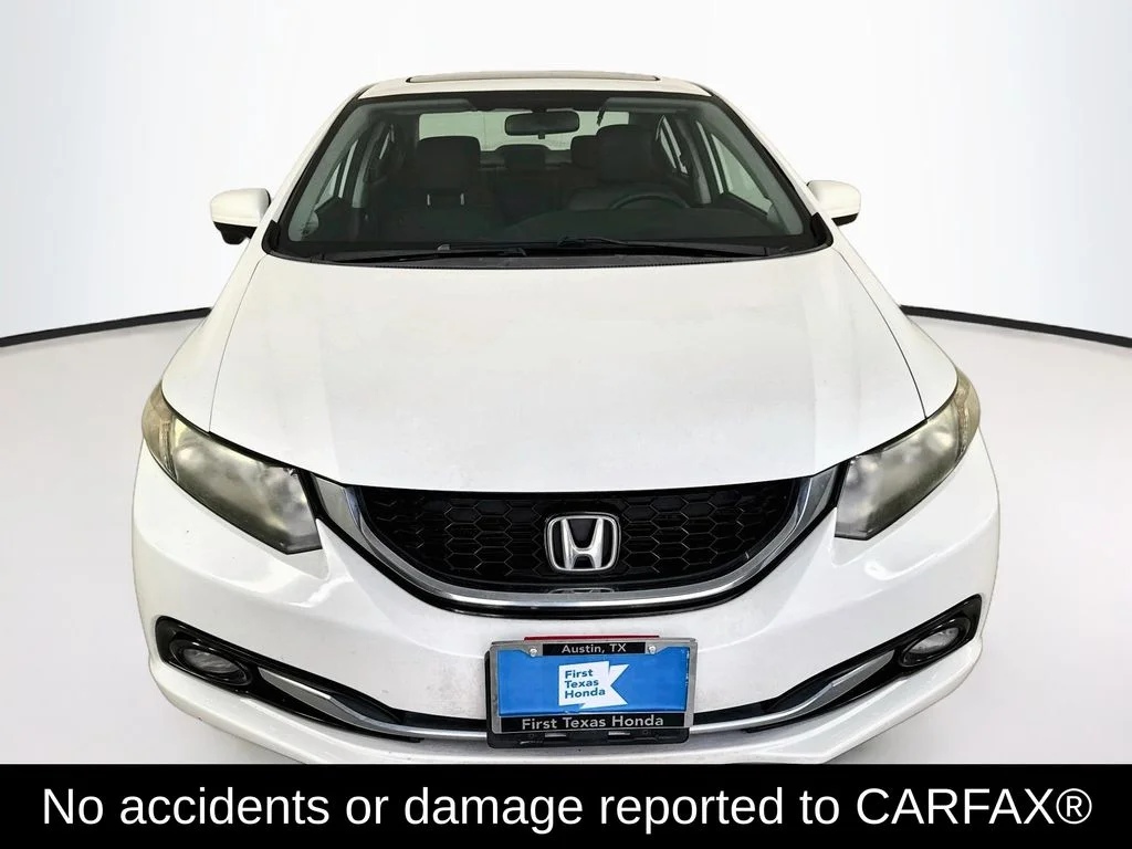 Used 2014 White Honda EX-L image 2