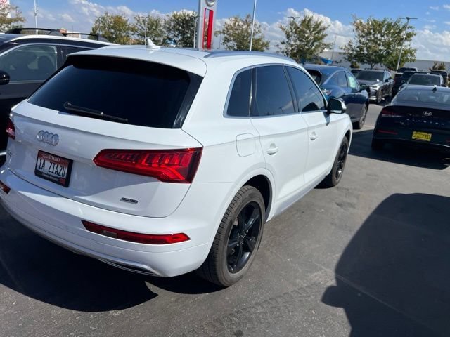 Used 2020 White Audi 45 Premium Plus image 4