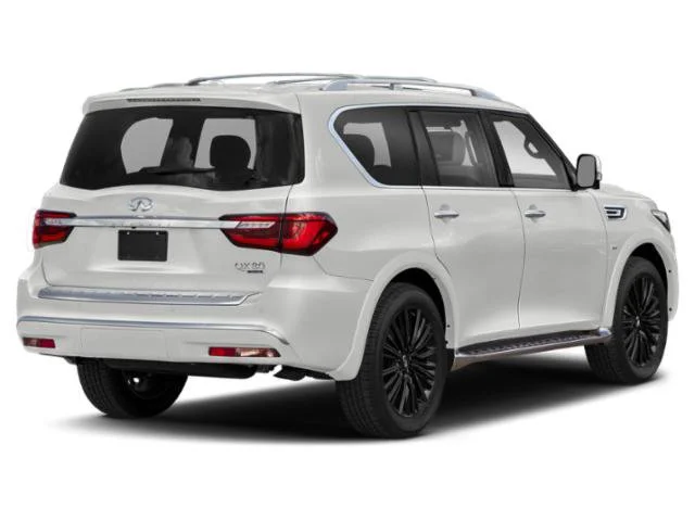 Used 2019 Moonstone White INFINITI LIMITED image 2