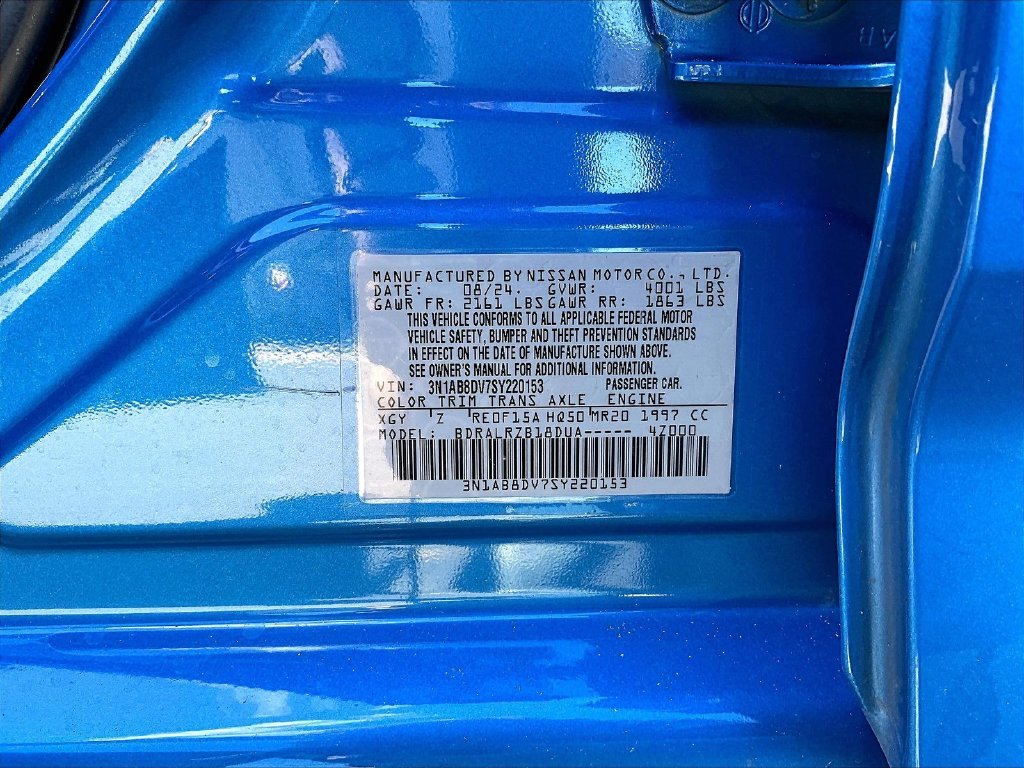 Used 2025 Electric Blue Metallic/Super Black Nissan SR image 36