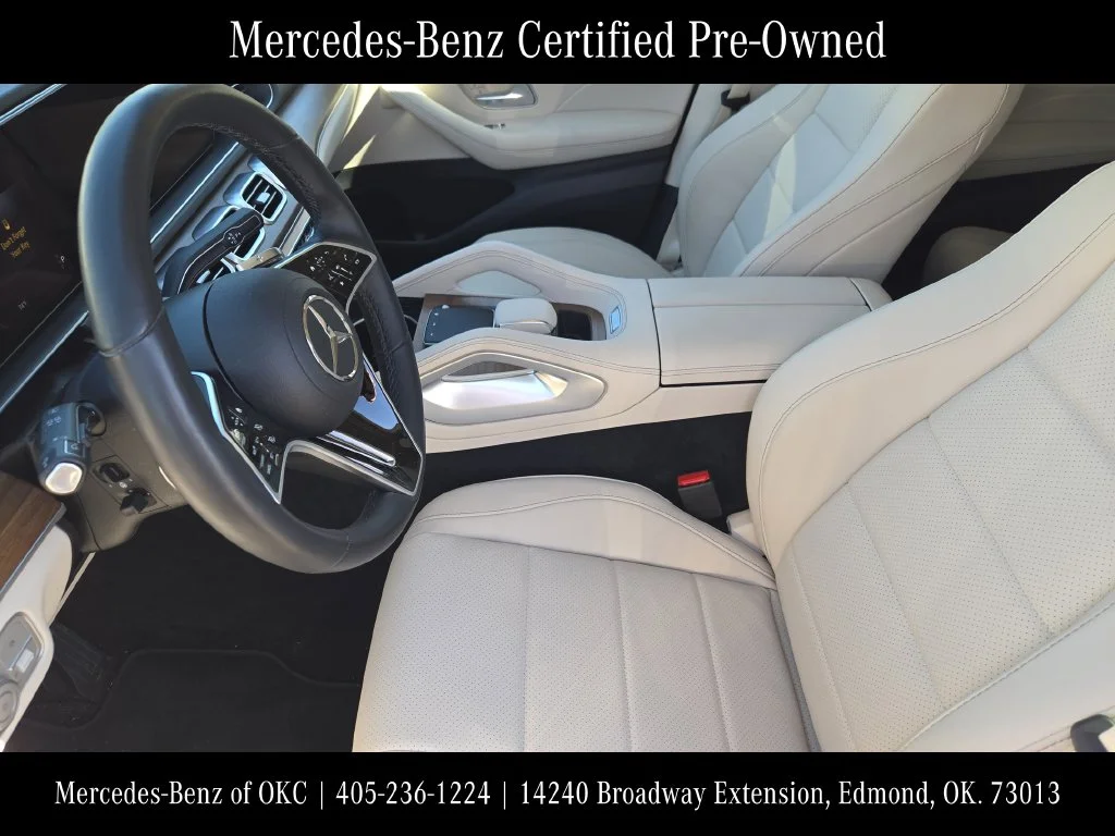 Certified Used 2025 Polar White Mercedes-Benz GLE 450e image 12