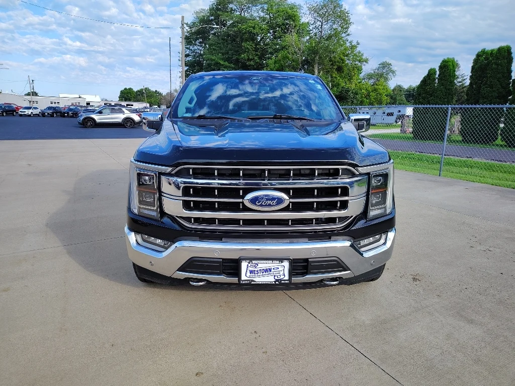 Used 2022 Agate Black Metallic Ford LARIAT image 8