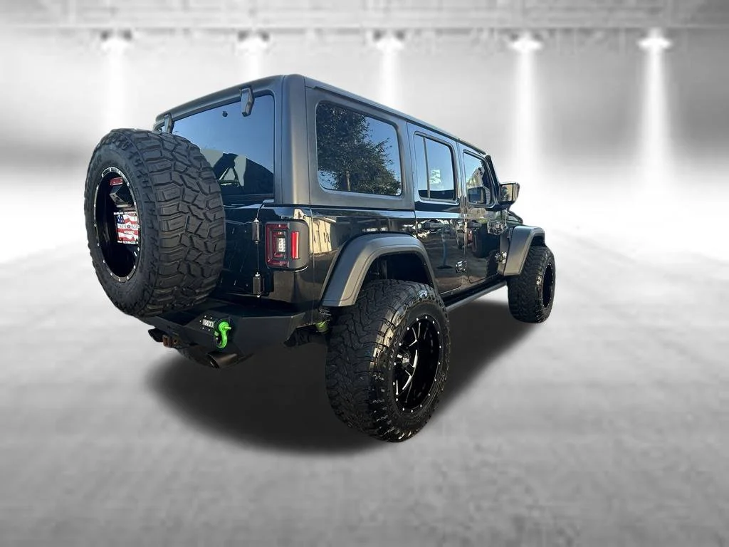 Used 2018 Black Clearcoat Jeep Unlimited Sport S image 4