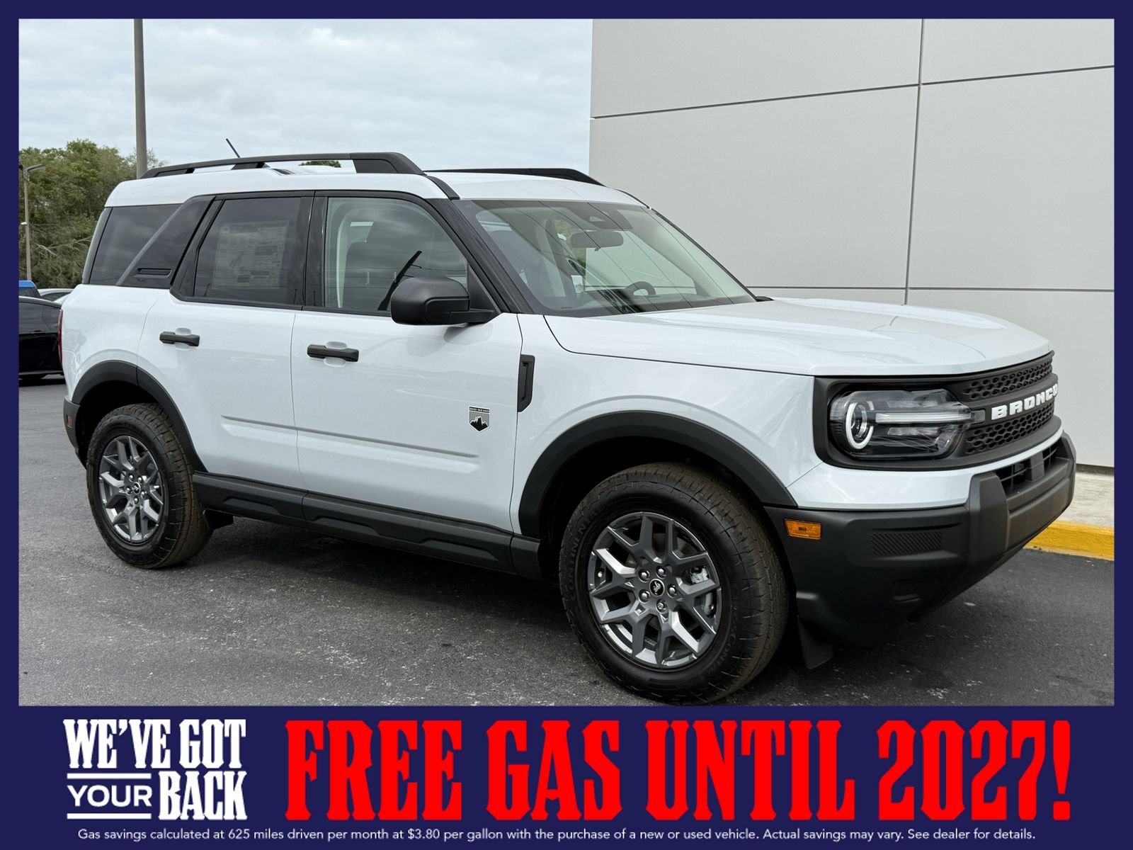 New 2026 Space White Metallic Ford Big Bend image 2
