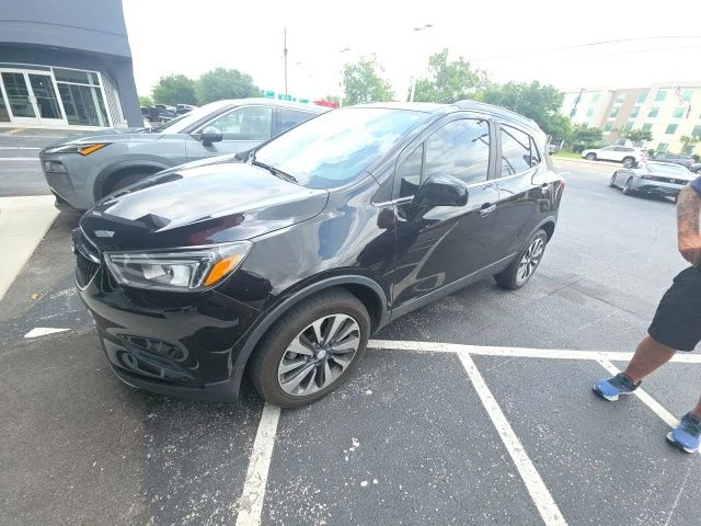 Used 2021 Black Buick Preferred image 1