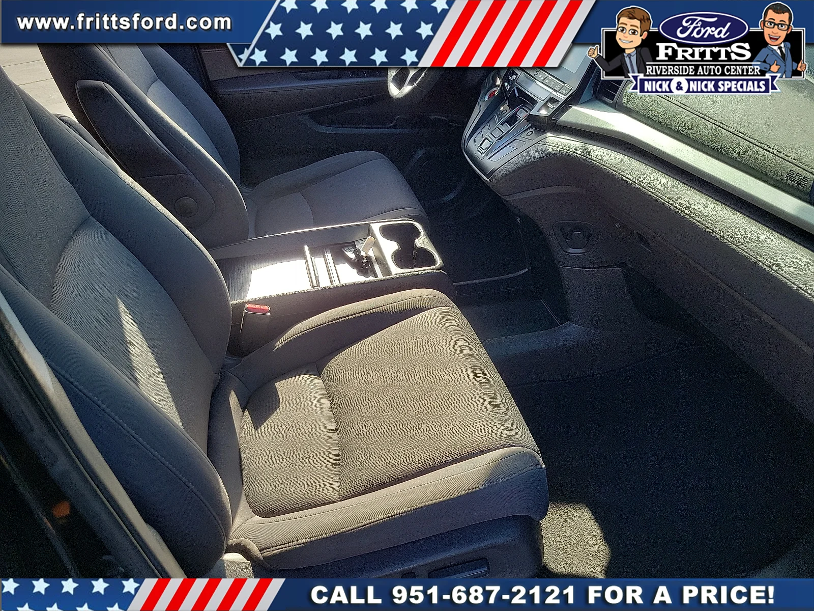 Certified Used 2019 Crystal Black Pearl Honda EX image 14