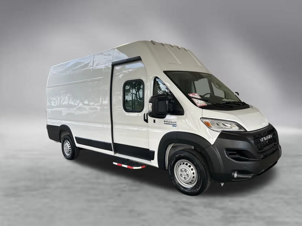 Used 2024 RAM ProMaster EV Delivery Van Base with VIN 3C6MRWAZ1RE140657 for sale in Davie, FL