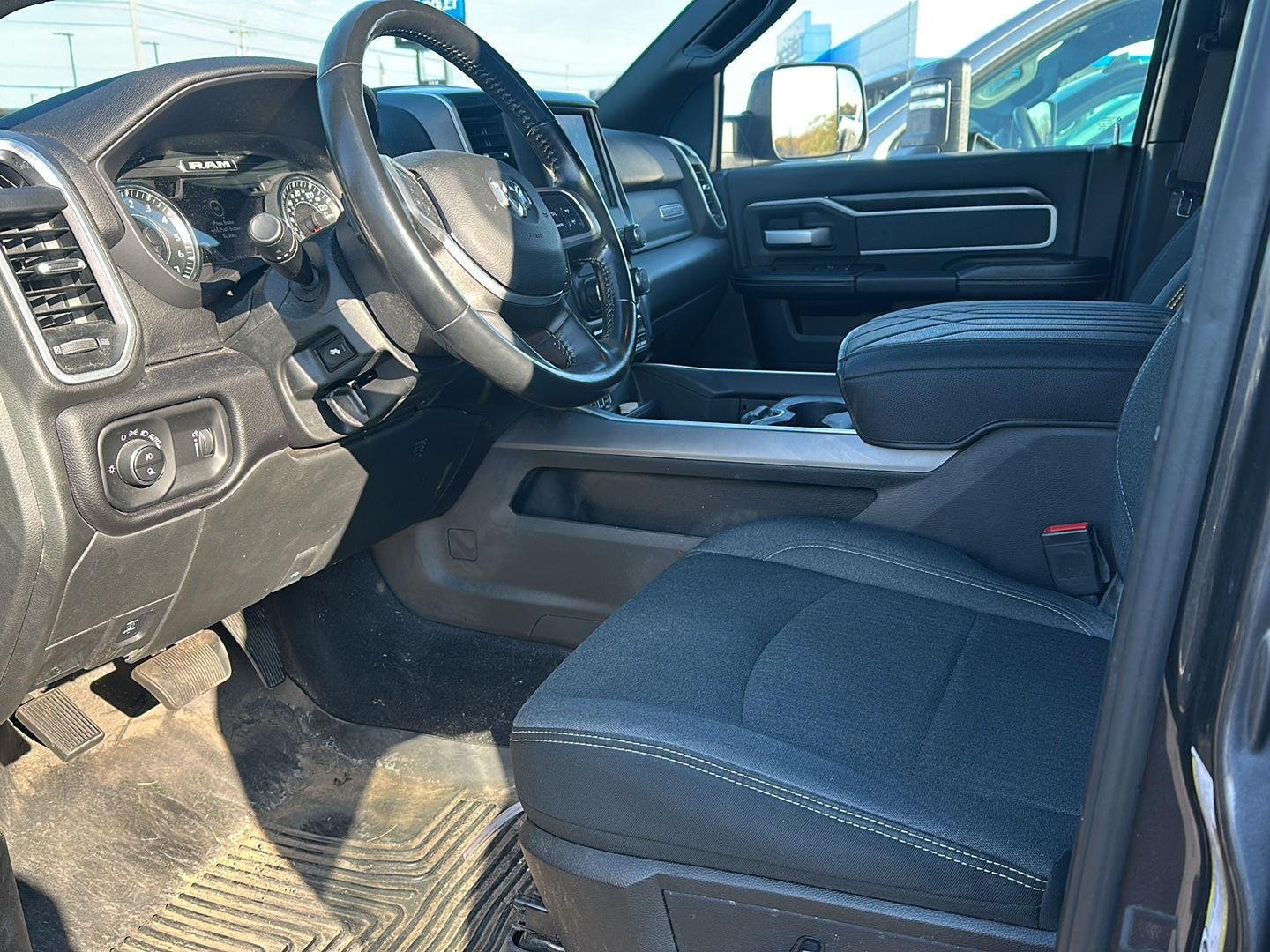Used 2022 Granite Crystal Metallic Clearcoat Ram Big Horn image 8