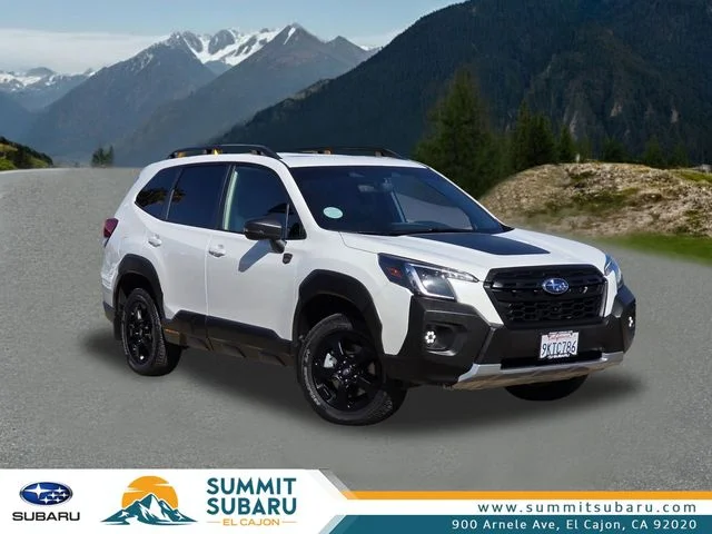 Certified Used 2024 White Subaru Wilderness image 1