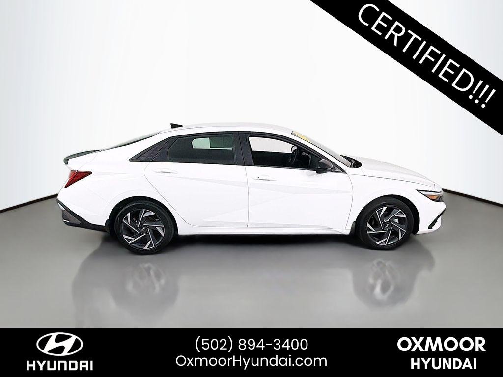 Certified Used 2025 Serenity White Hyundai SEL Sport image 8