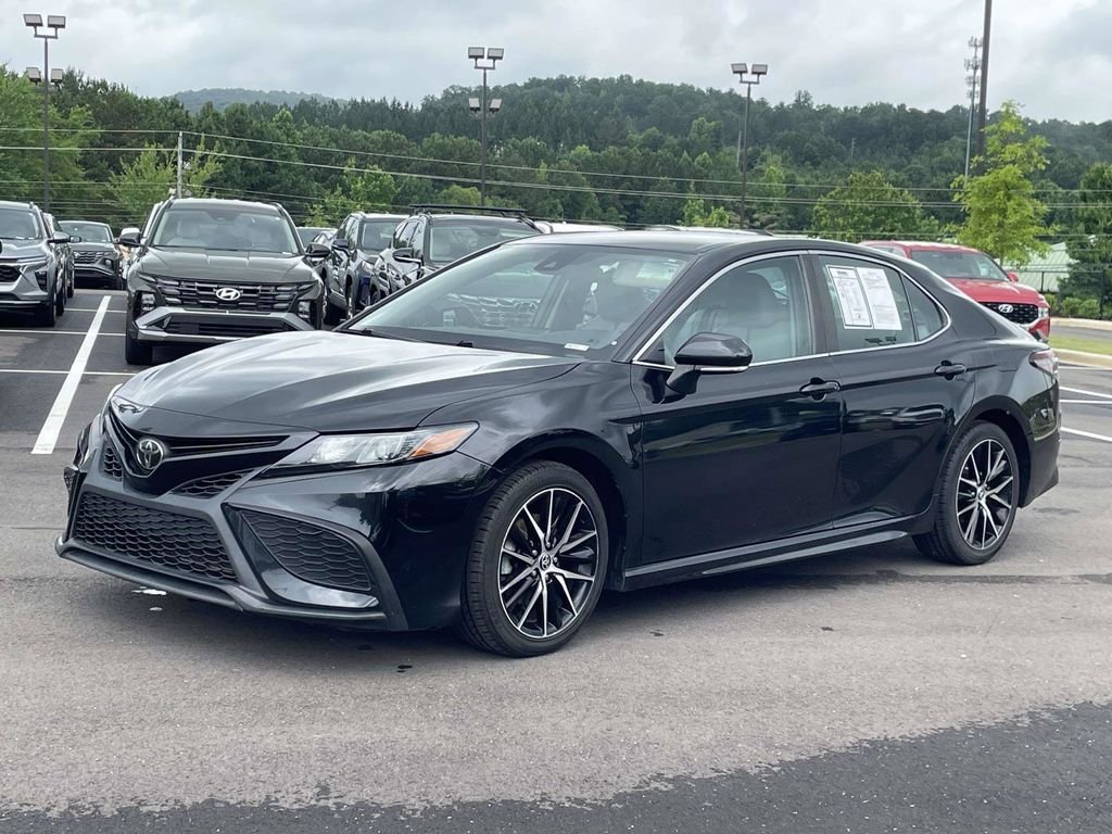 Used 2022 Black Toyota SE image 7