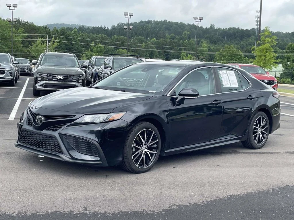Used 2022 Black Toyota SE image 7