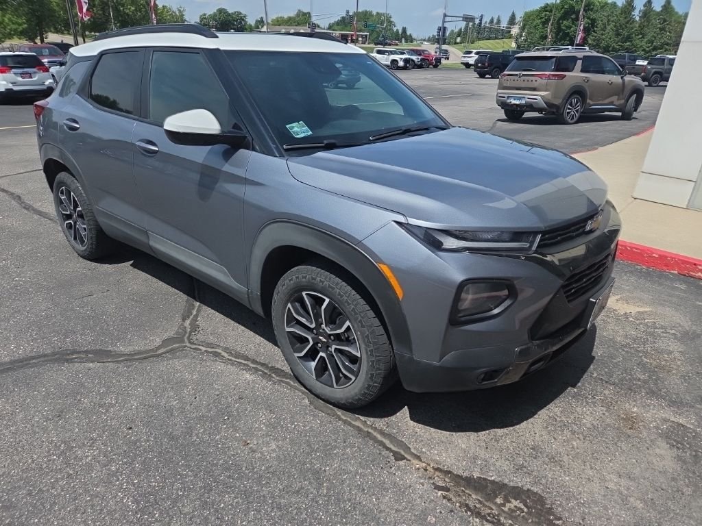 Used 2022 Chevrolet Trailblazer Activ with VIN KL79MSSL3NB117031 for sale in Fergus Falls, Minnesota