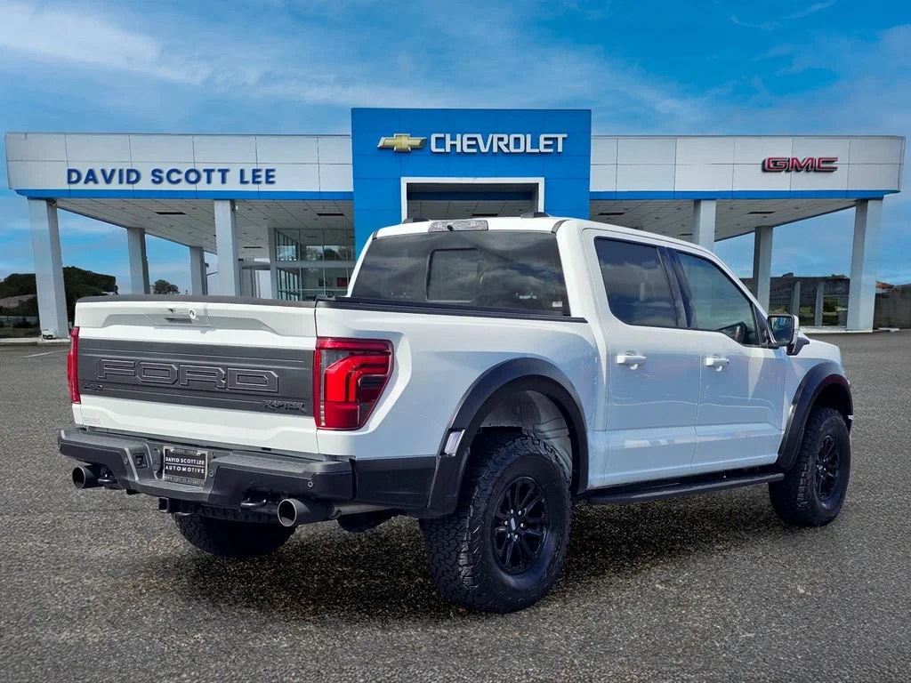 Used 2025 Oxford White Ford Raptor image 8