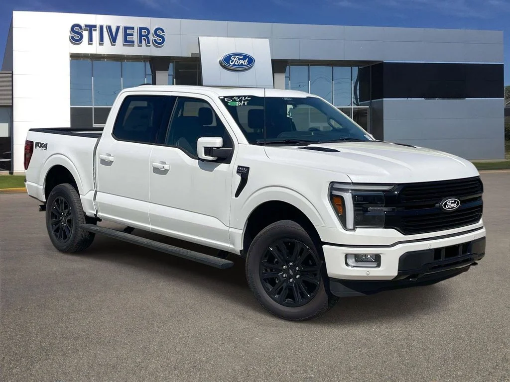 New 2025 Star White Metallic Tri-Coat Ford Platinum® image 1