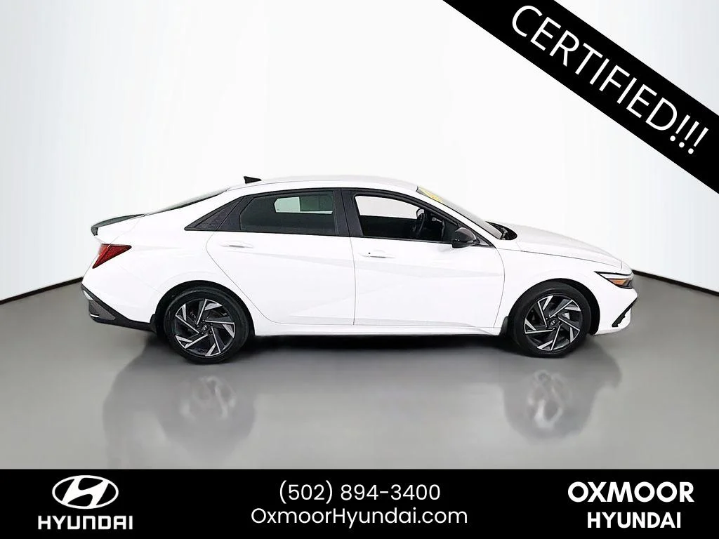 Certified Used 2025 Serenity White Hyundai SEL Sport image 8