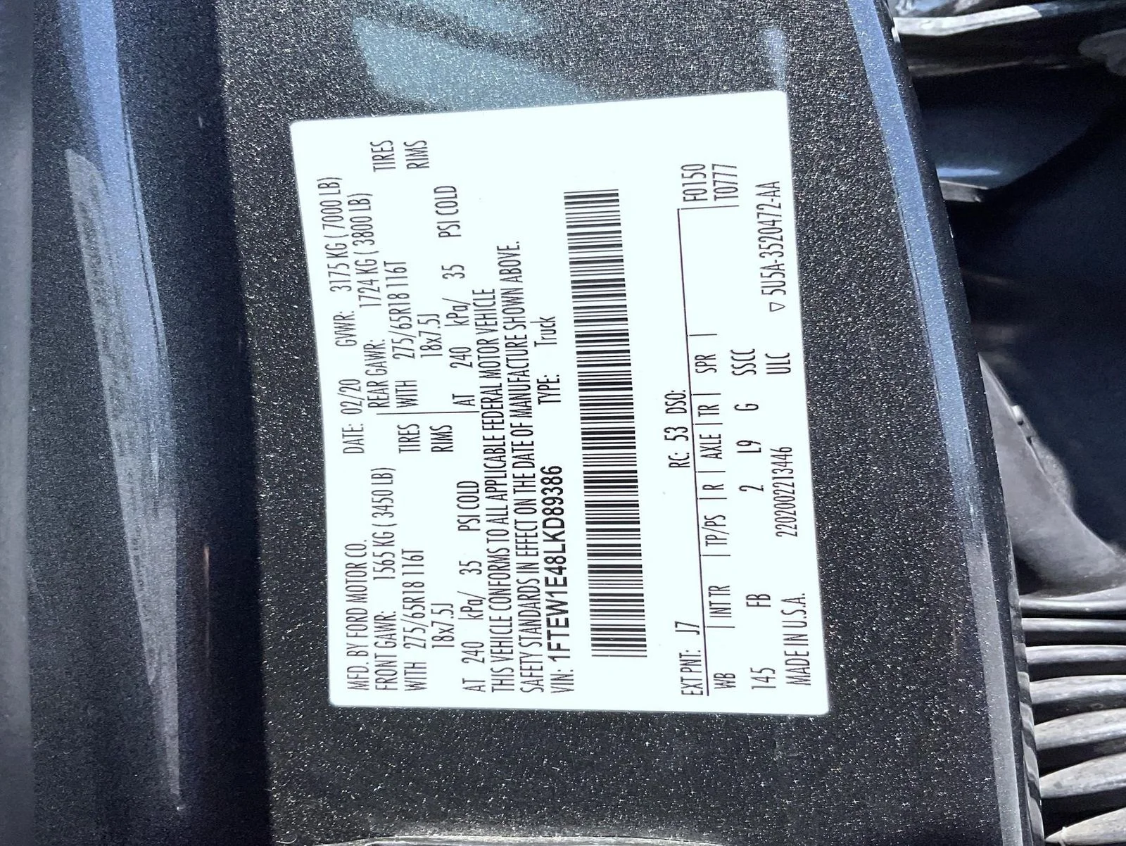 Used 2020 Gray Ford XLT image 25