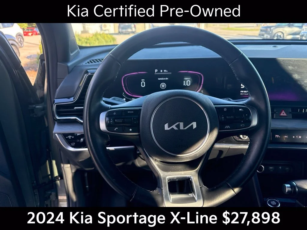 Certified Used 2024 Green Kia X-Line image 11