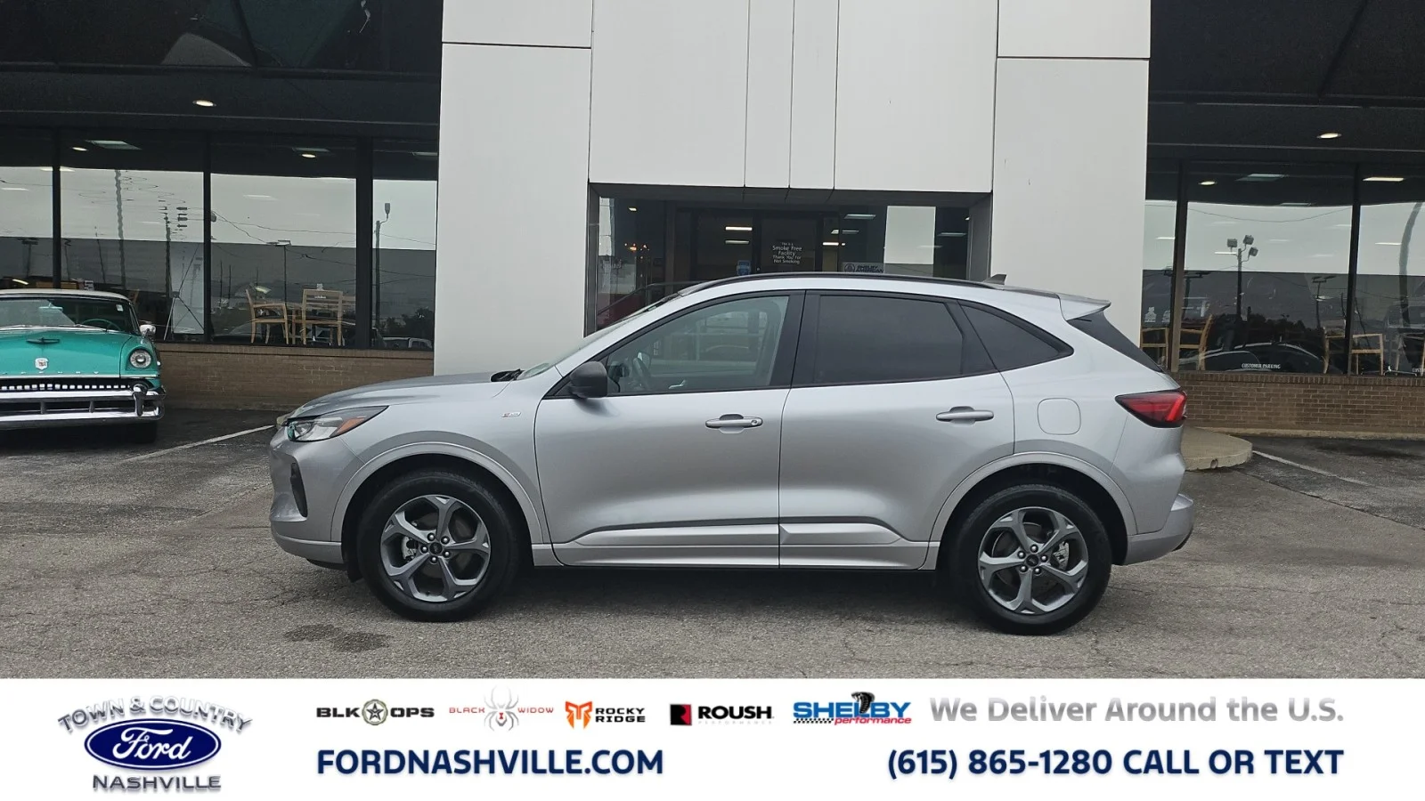 Used 2024 Iconic Silver Metallic Ford ST-Line AWD image 2