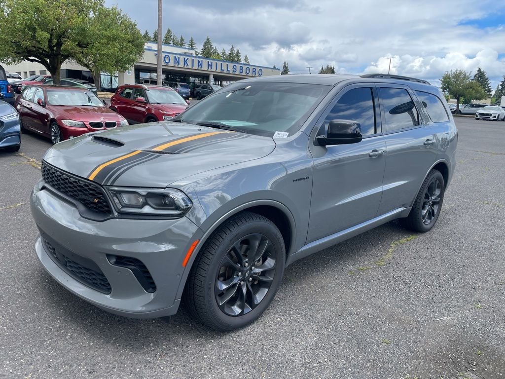 Used 2023 Destroyer Gray Clearcoat Dodge Orange Sport image 1