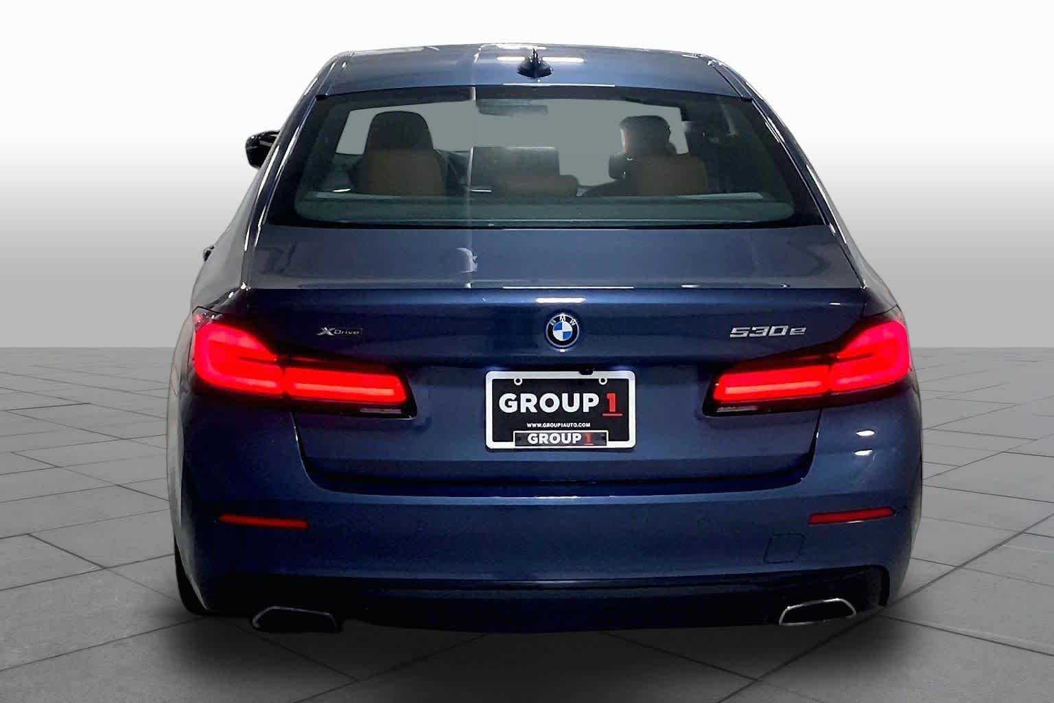 Used 2023 Arctic Race Blue Metallic BMW 530e xDrive image 4
