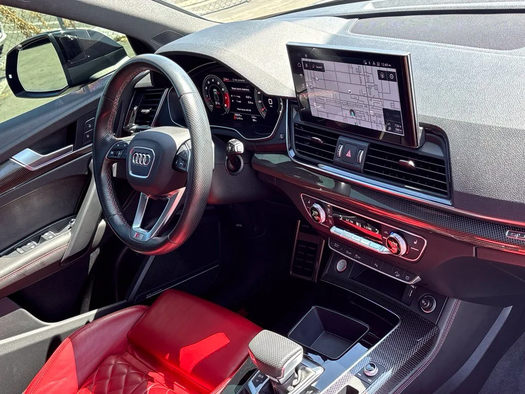 Used 2021 Daytona Gray Pearl Audi Premium Plus image 27