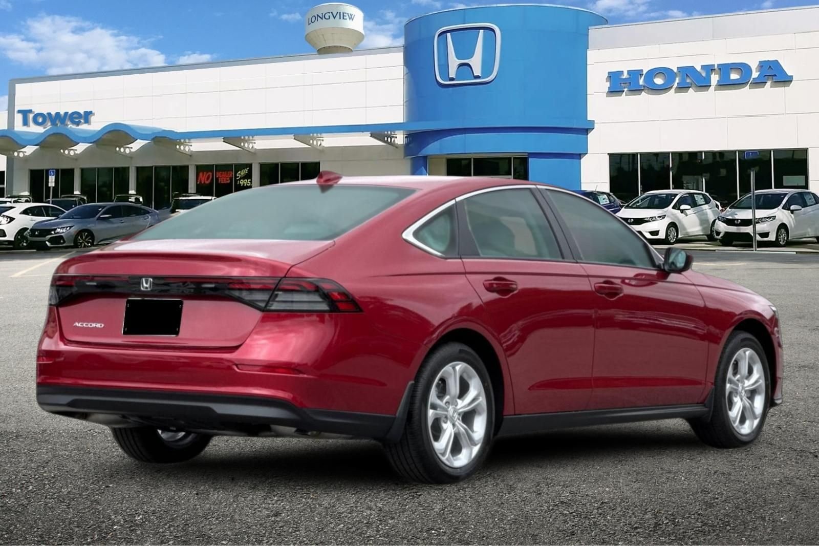 New 2026 Radiant Red Metallic Honda LX image 4