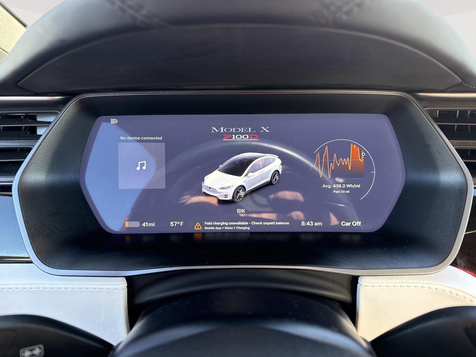 Used 2018 Pearl White Multi-Coat Tesla P100D image 13