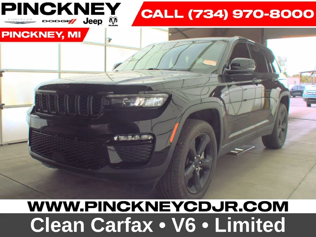 Used 2023 Black Jeep Limited image 1