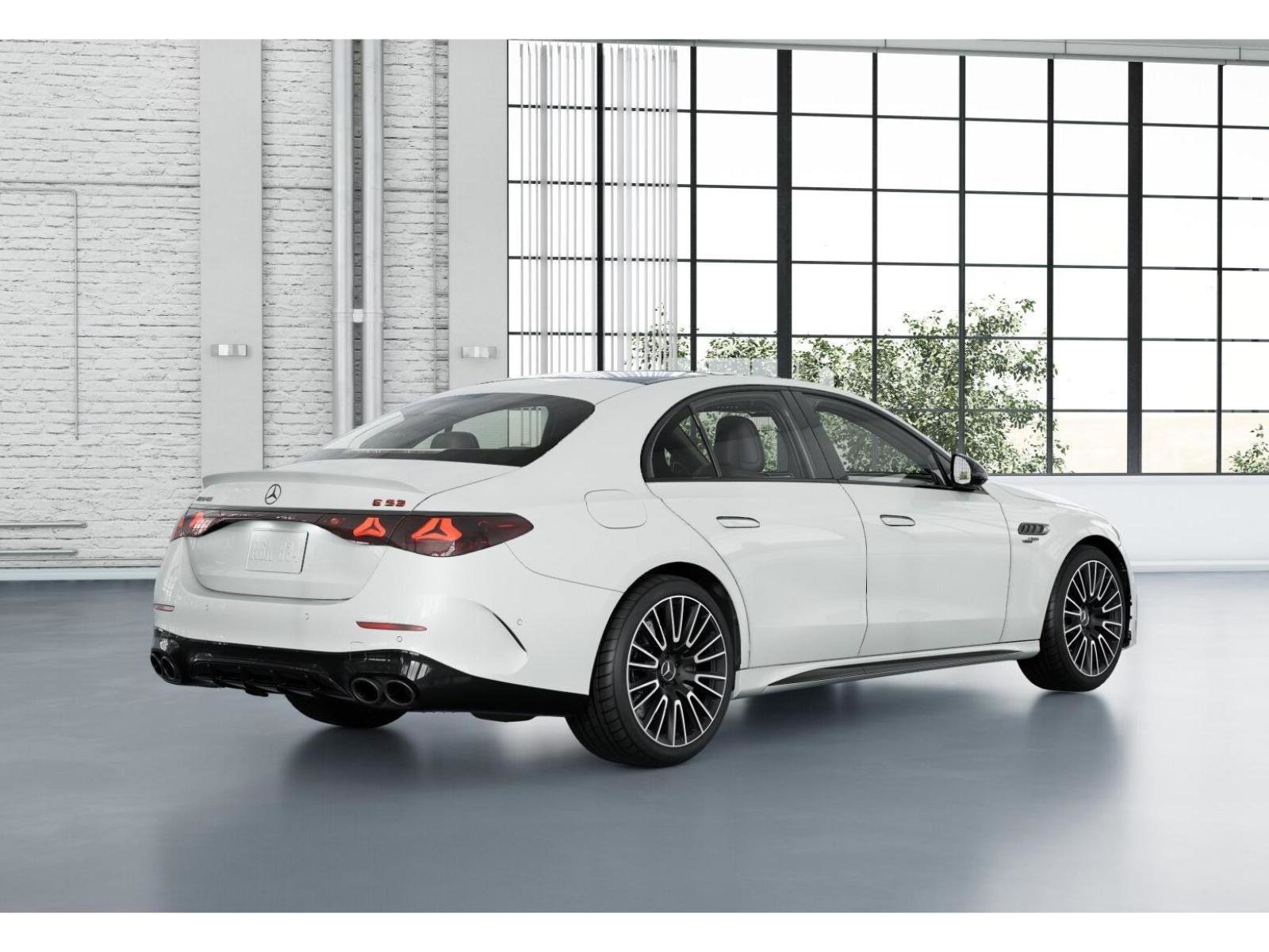 New 2026 MANUFAKTUR Moonlight White Metallic Mercedes-Benz AMG® E 53 E 4MATIC+ Sedan image 34
