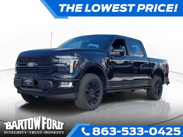 New 2026 Black Metallic Ford Platinum image 1