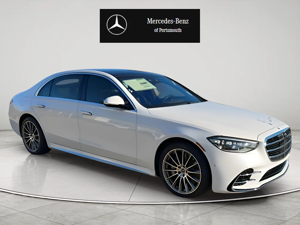 New 2026 MANUFAKTUR Moonlight White Metallic Mercedes-Benz S 580 image 2