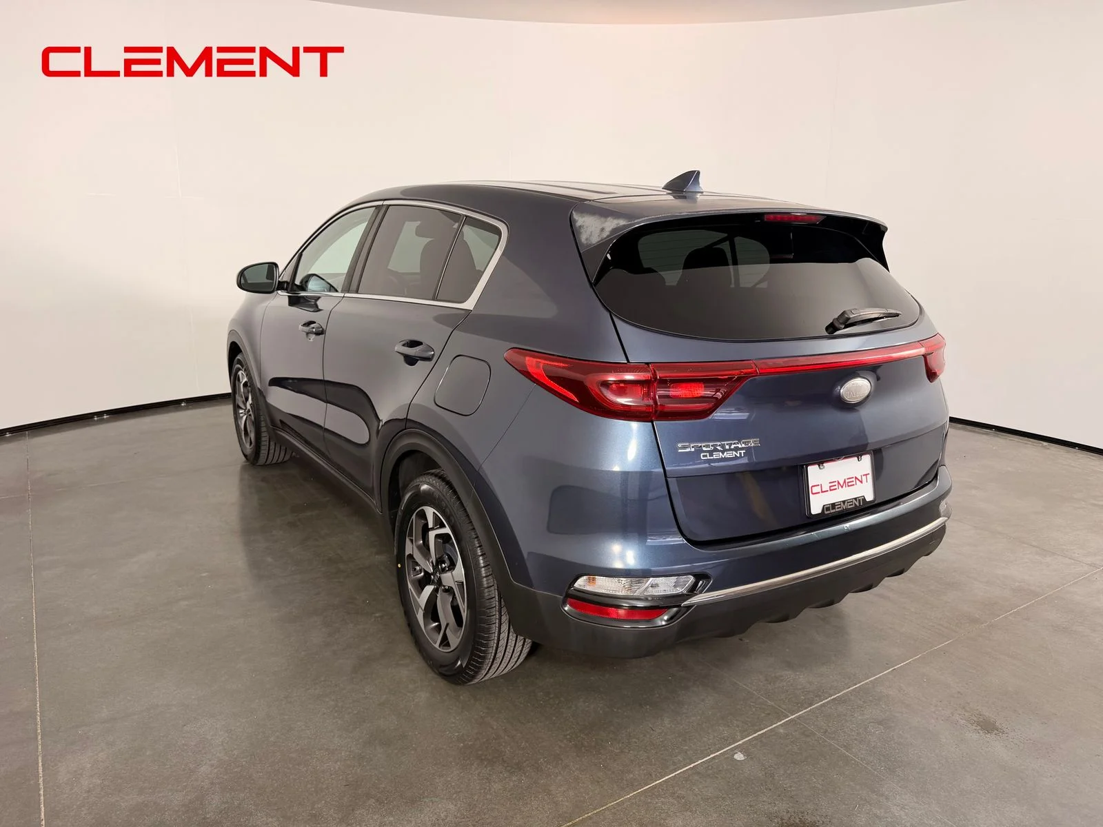 Used 2020 Blue Kia LX image 8