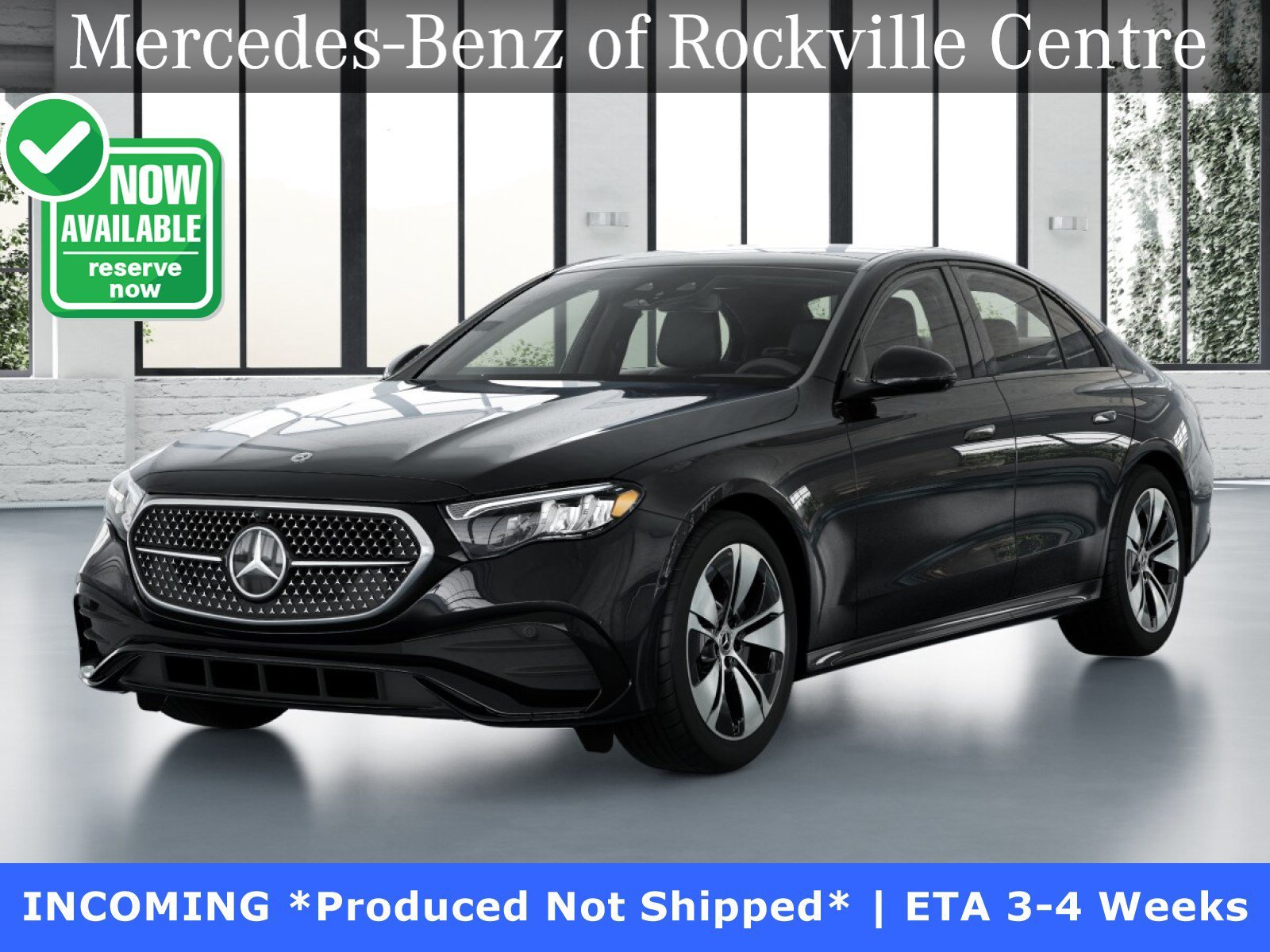 New 2027 Black Mercedes-Benz E 350 image 1