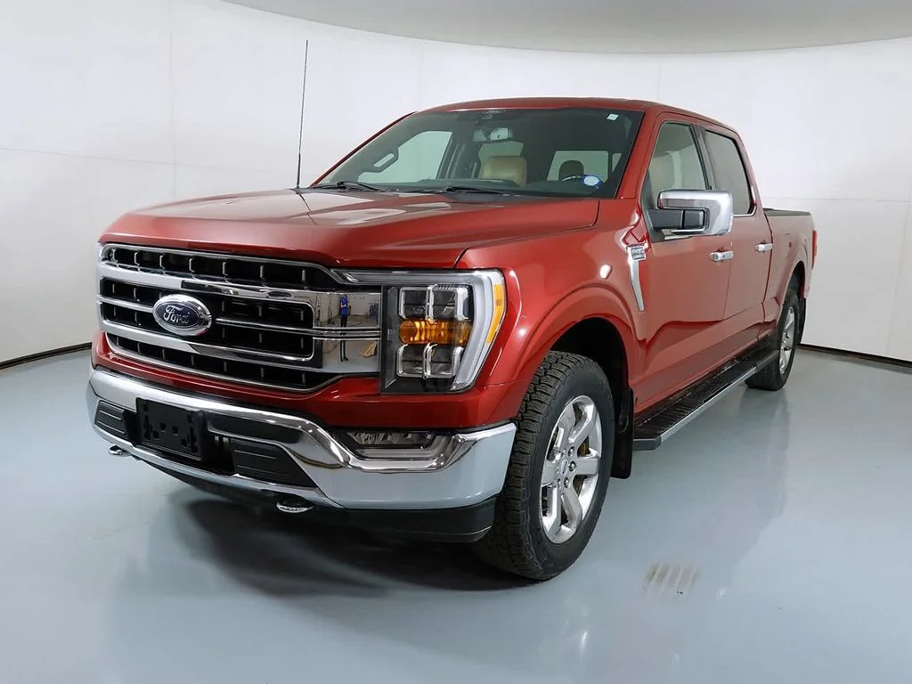 Used 2021 Red Ford Lariat image 8