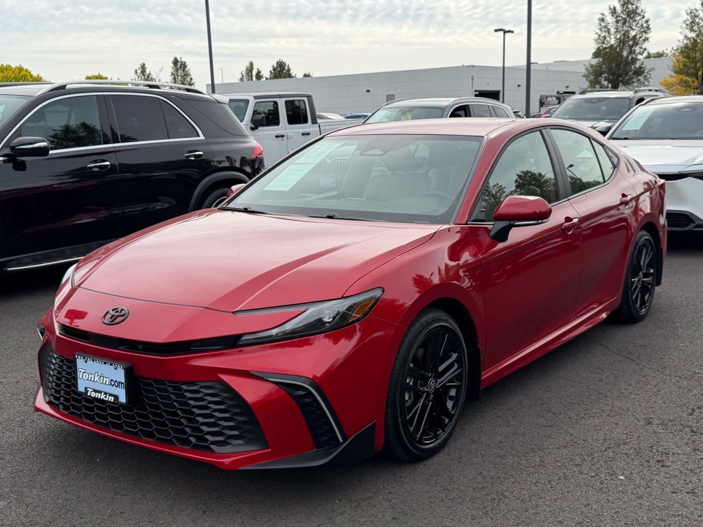 Used 2026 Supersonic Red Toyota SE image 3